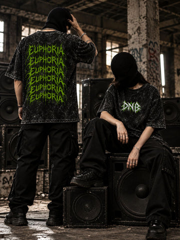 DNB Acid Wash Oversized T-Shirt