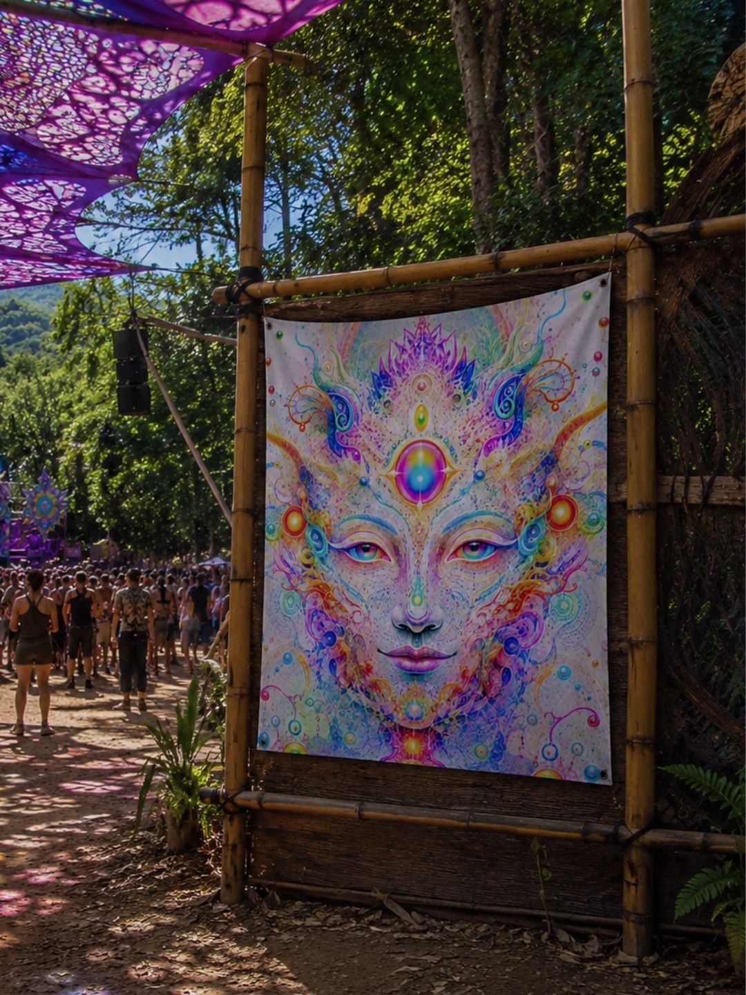 Ethereal Vision Tapestry