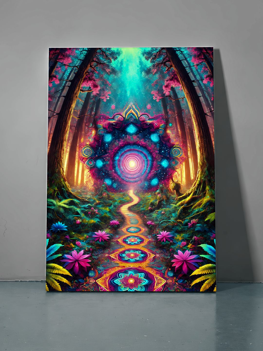Euphoric Forest Metal Poster
