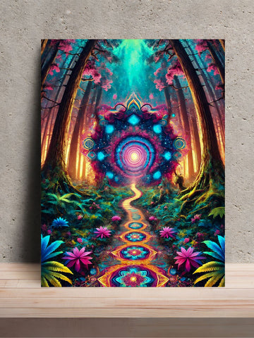 Euphoric Forest Metal Poster