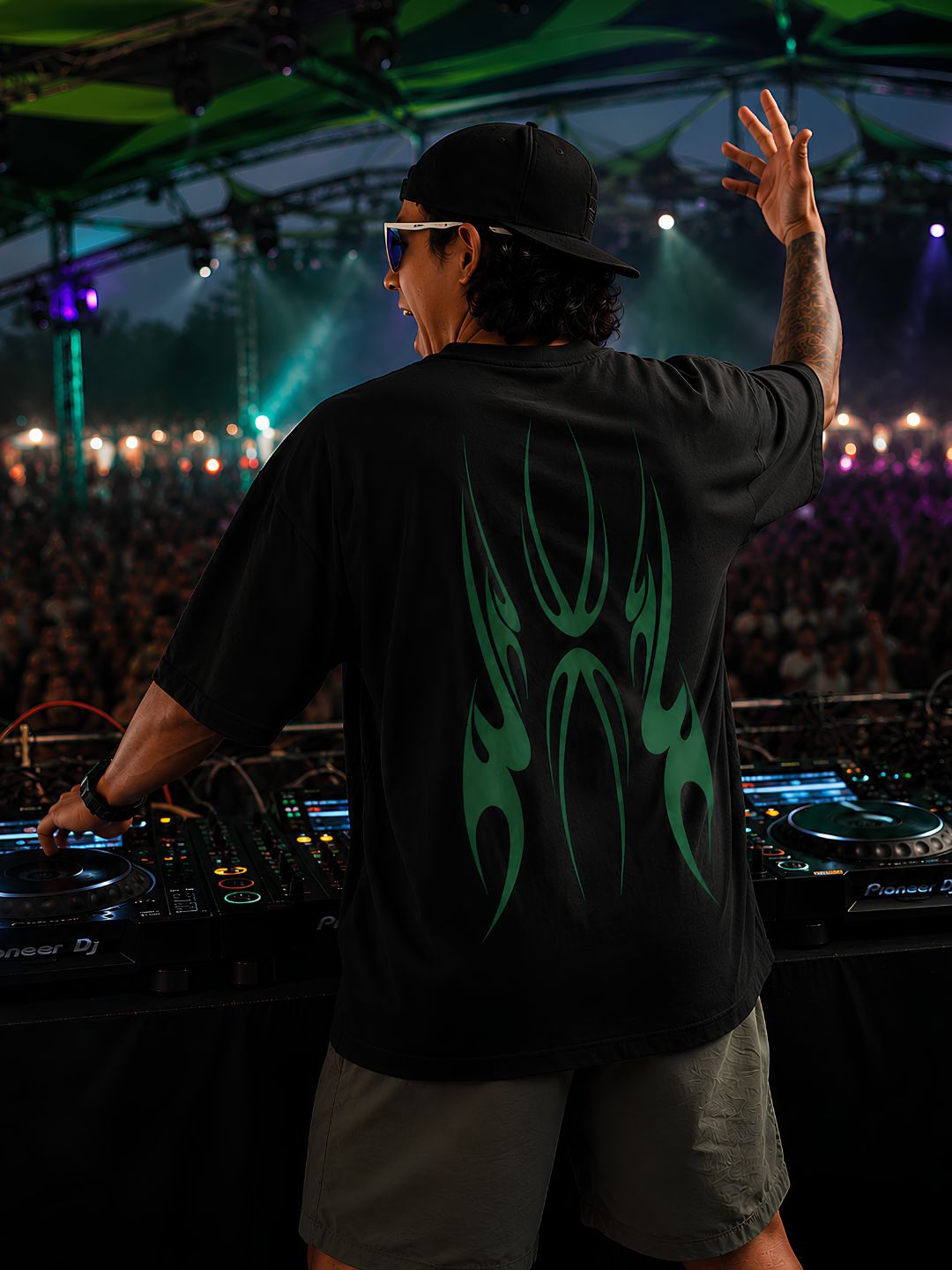 Lume Glyph Terry Oversized T-Shirt