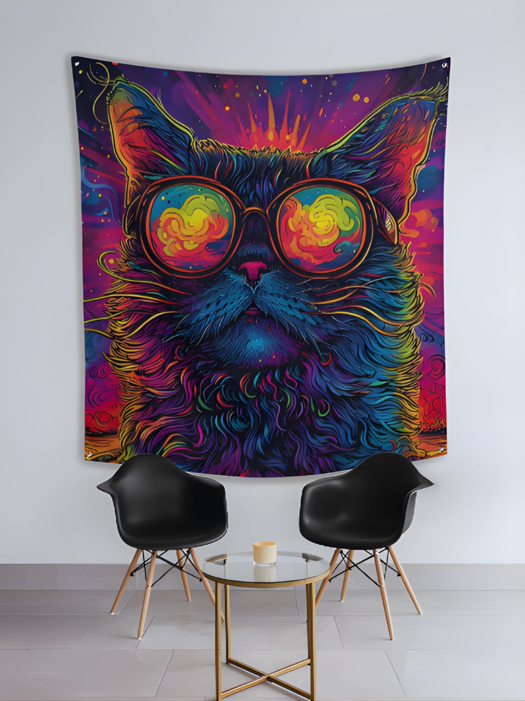 Groovy Cat Tapestry