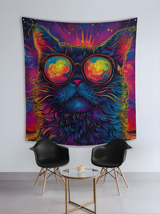 Groovy Cat Tapestry