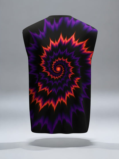 Galactic Spin Festival Sleeveless Tee
