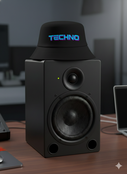 Techno Glitch  Bucket Hat