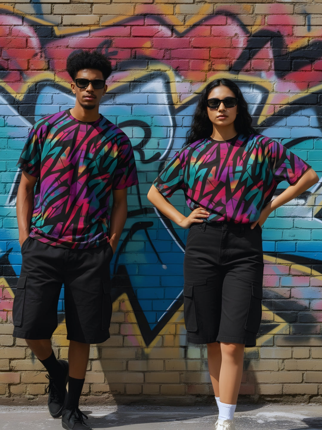 Graffiti Series Oversized T-shirt