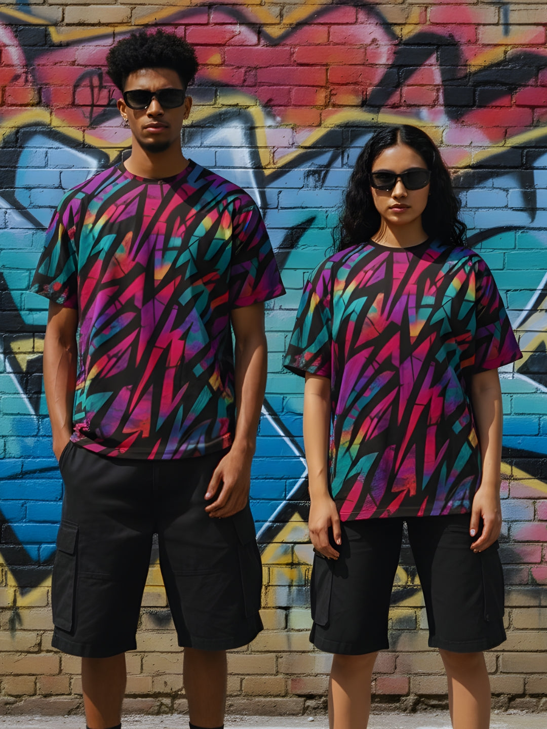 Graffiti Series Oversized T-shirt
