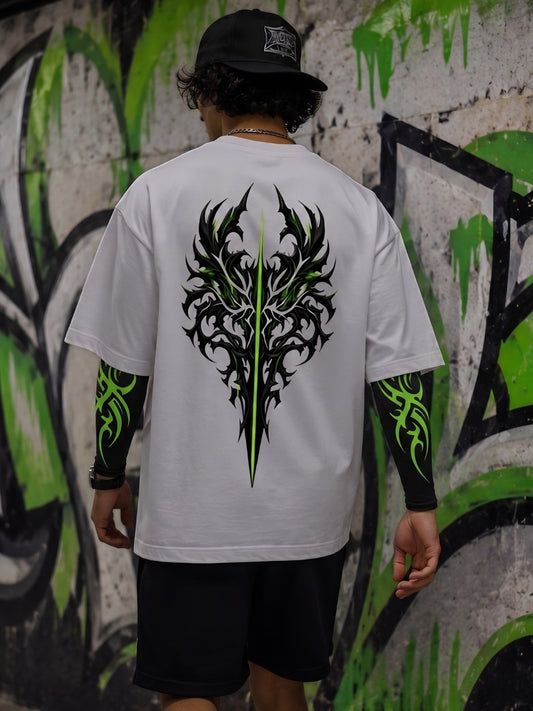 Cyber-Flow Premium Terry Boxy Tee & Sleeves