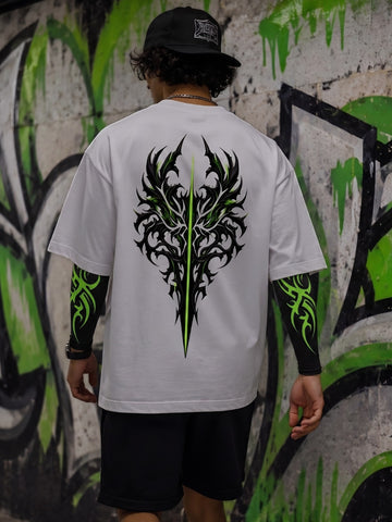 Cyber-Flow Premium Terry Boxy Tee & Sleeves