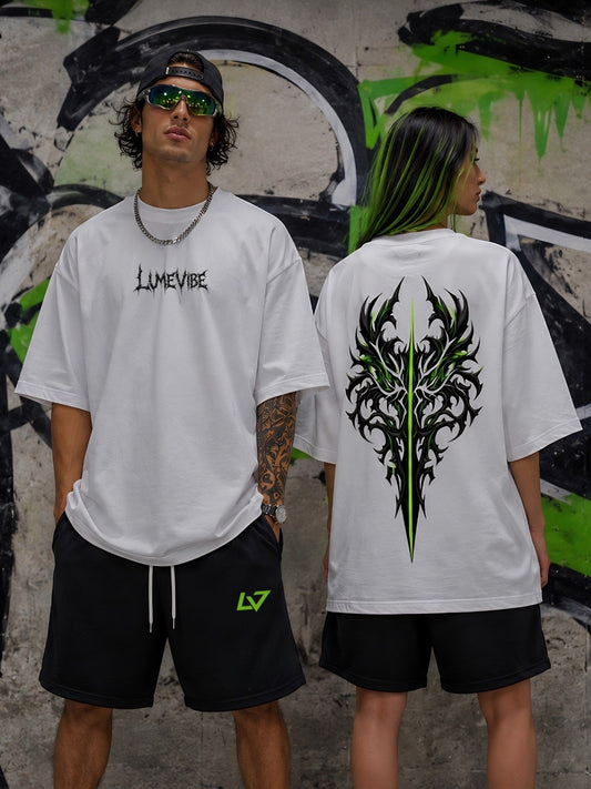 Cyber-Flow Premium Terry Boxy Tee & Sleeves