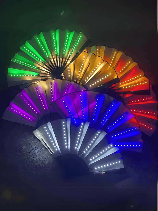 Neon Flow LED Fan