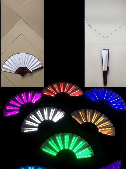 Neon Flow LED Fan