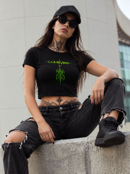 Lume Gothic Tribe Graphic Baby Tee