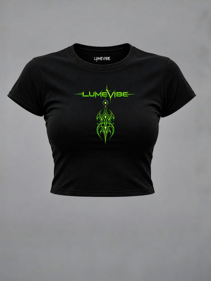 Lume Gothic Tribe Graphic Baby Tee