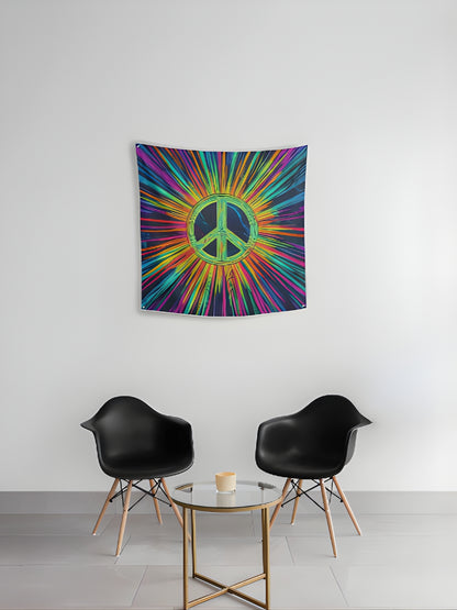 Luminous Peace Tapestry