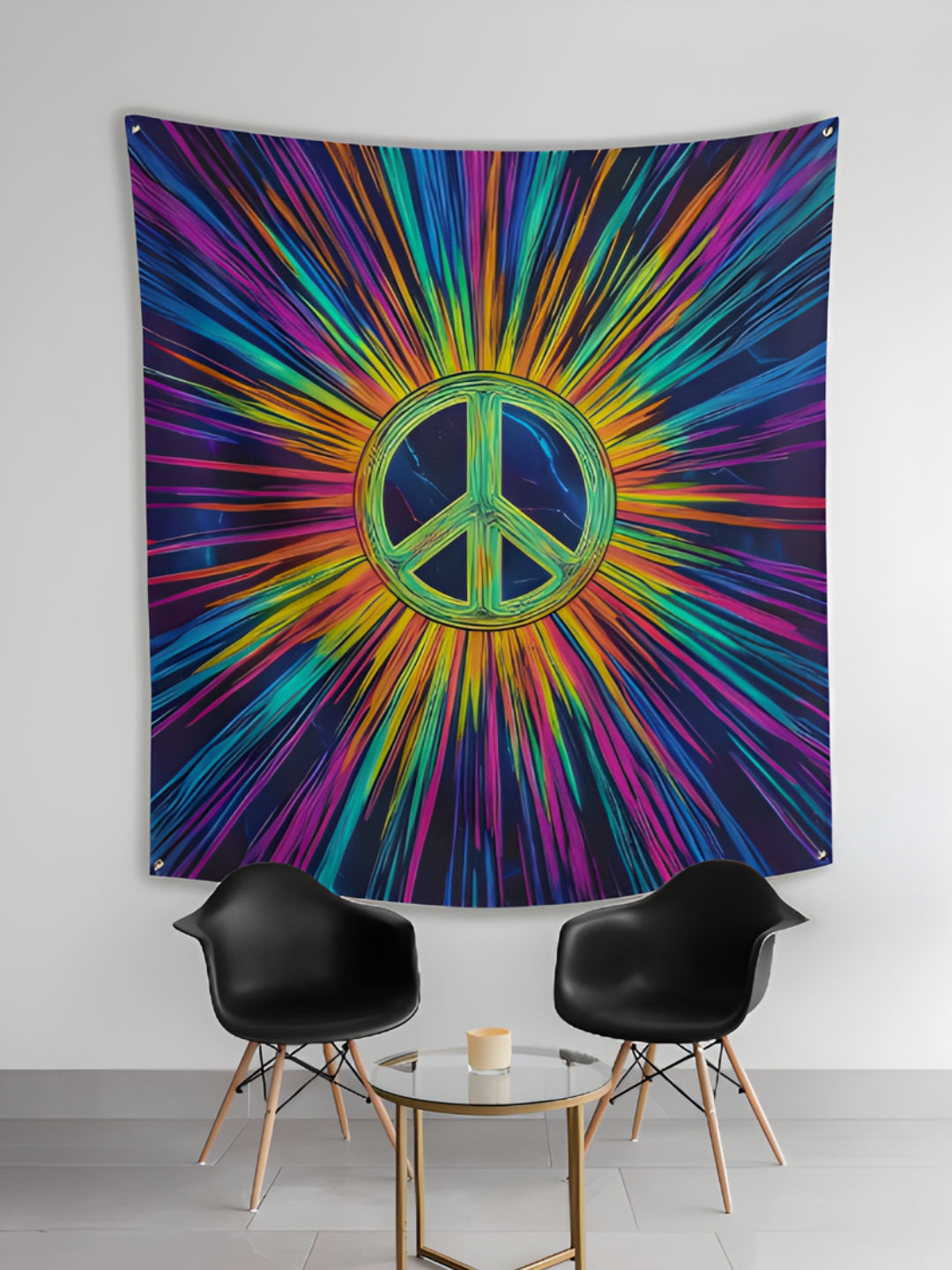 Luminous Peace Tapestry