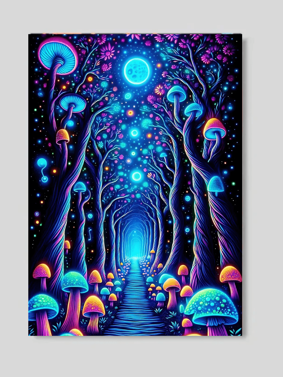 Wonderland Metal Poster
