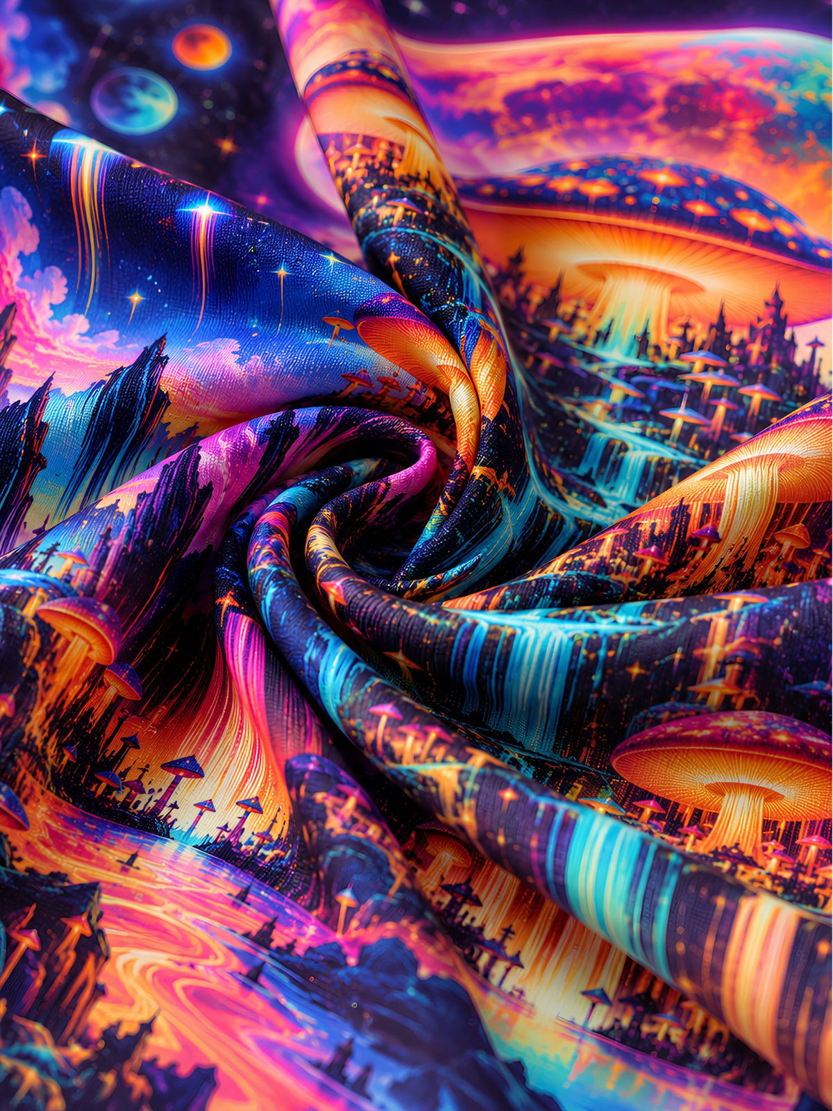 Mystic Moonlight Tapestry