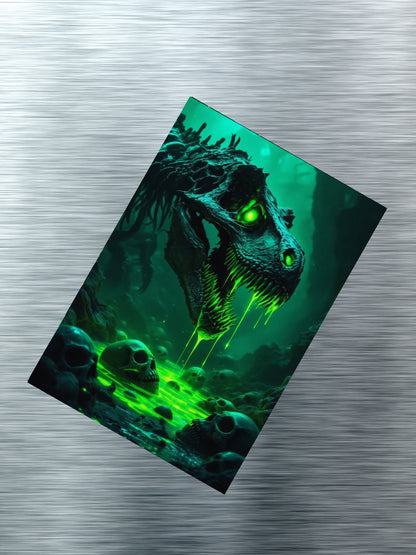 Venomous Rex Metal Poster