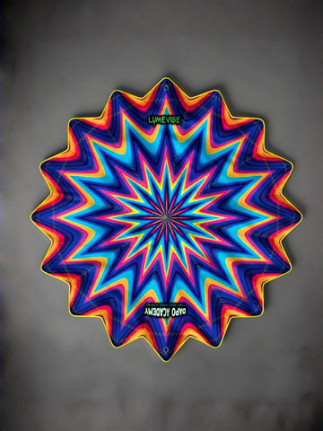 Neon Burst — Dual-Sided UV Reactive 16-Corner Dapo