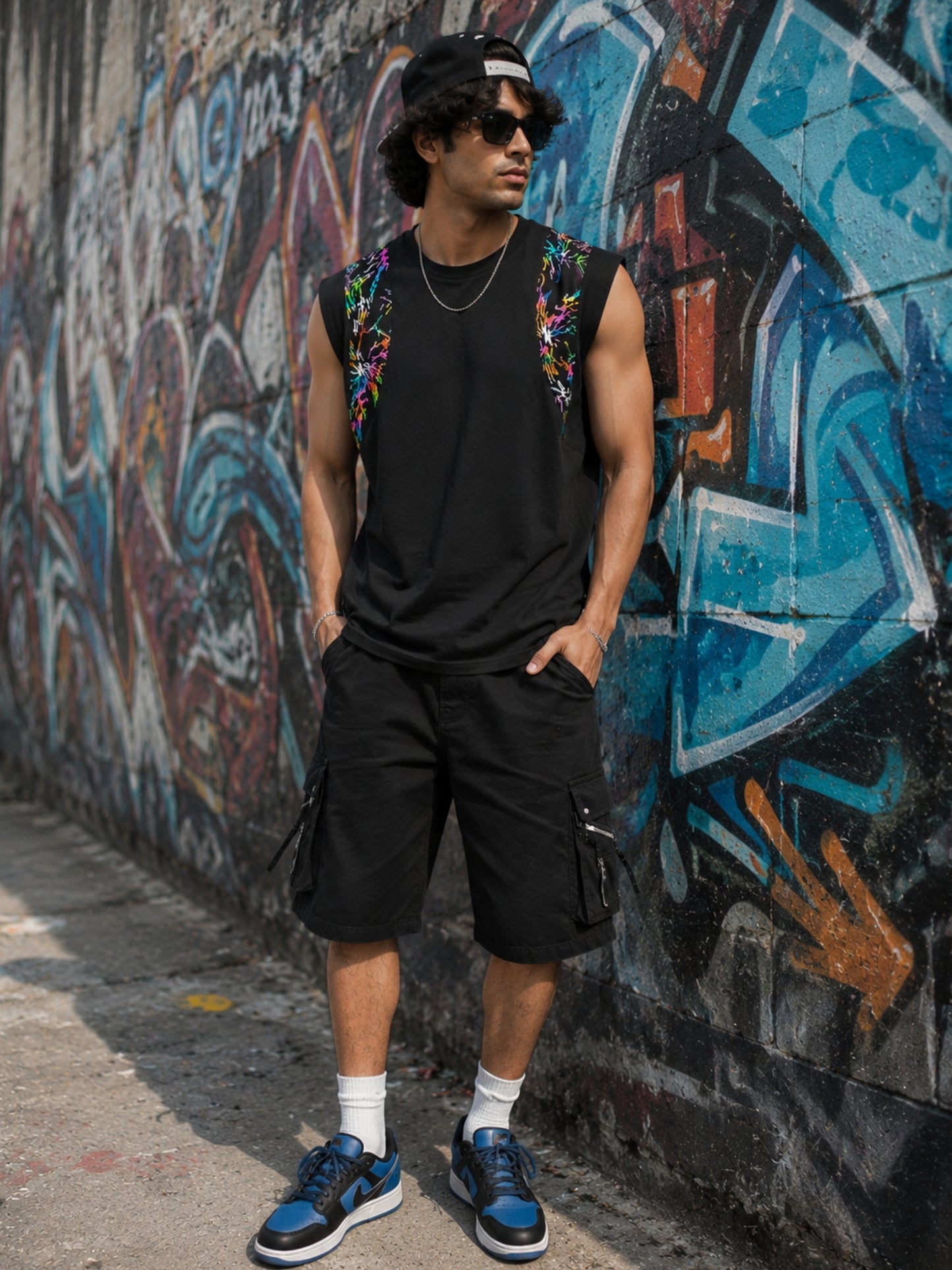 Fusion Patch Street Fit Sleeveless T-Shirt
