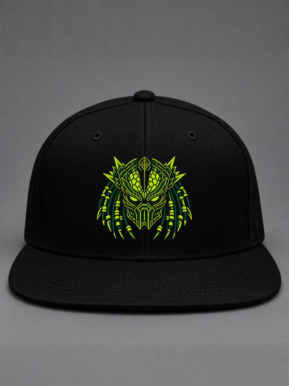 Neon Guardian Embroidered Snapback Cap