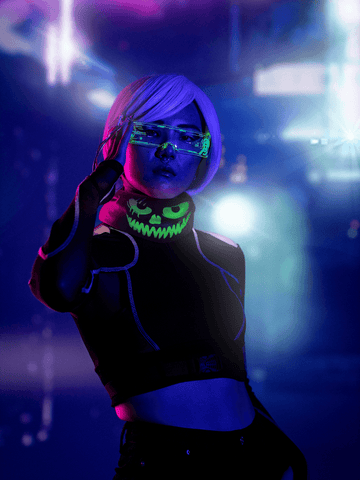 Neon Grin Bandana [UNISEX]