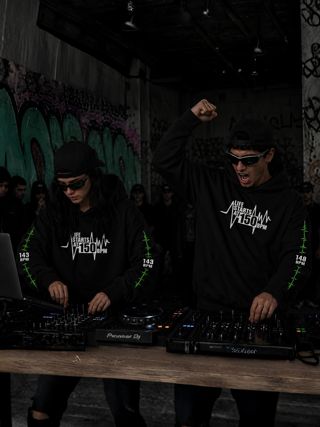 Night Frequency Heavyweight Hoodie