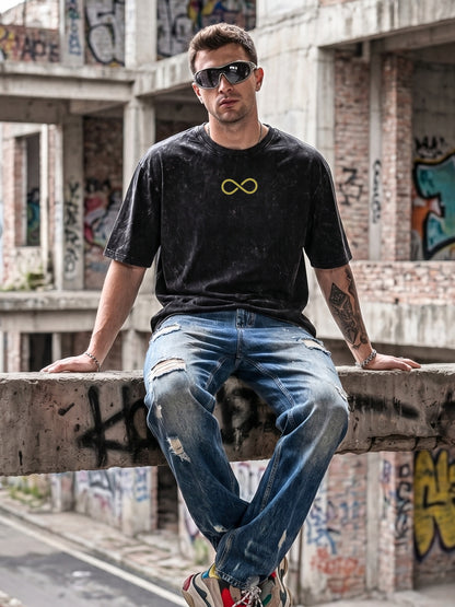 Nevermind Acid-Wash Oversized T-Shirt