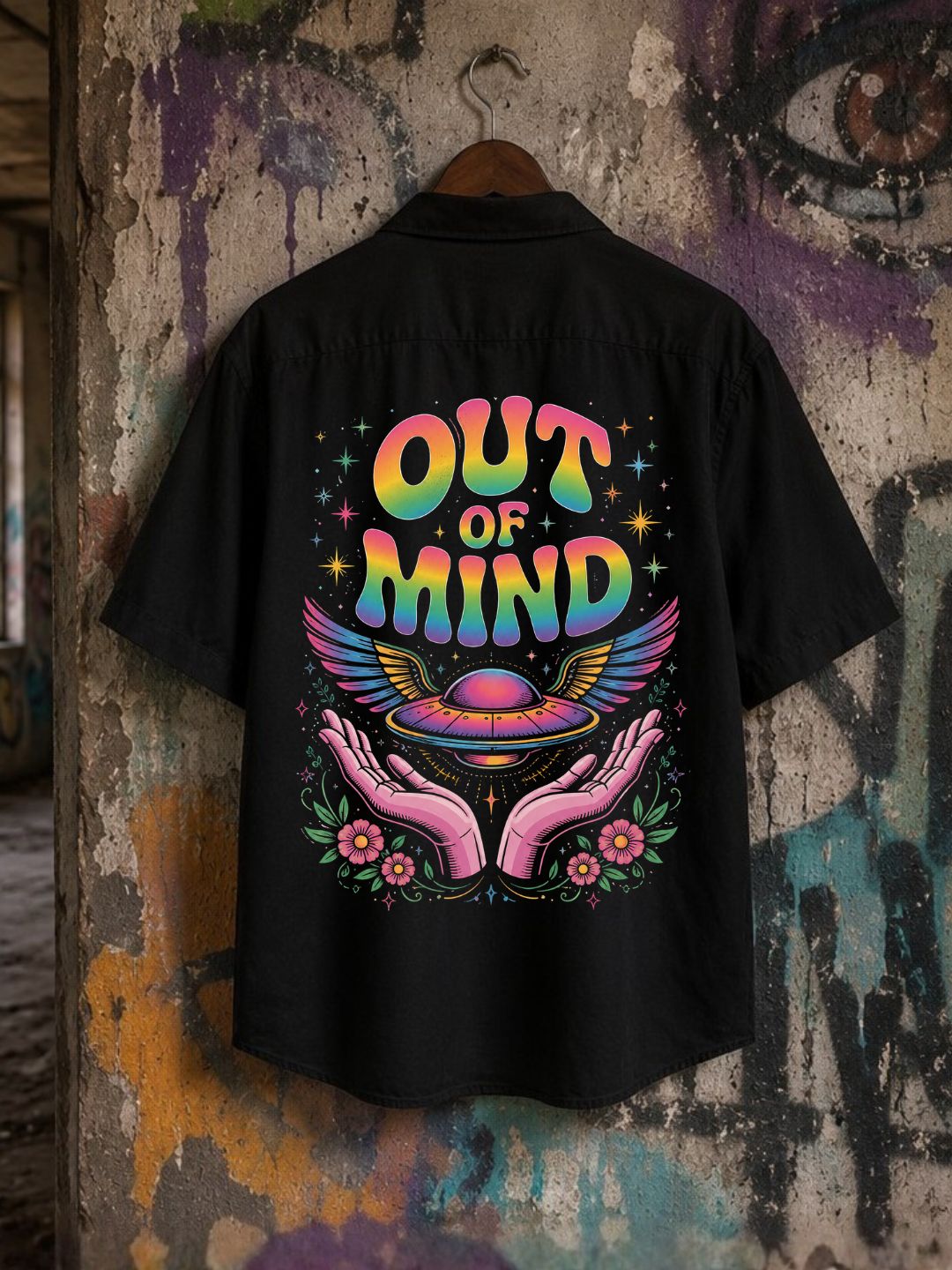Out of Mind Streetwear Oversized Shirt