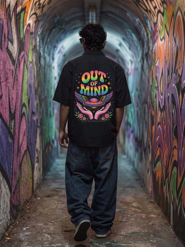 Out of Mind Streetwear Oversized Shirt