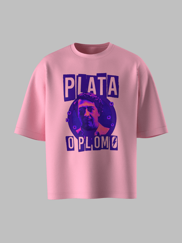 Plata o Plomo Oversized French Terry T-Shirt