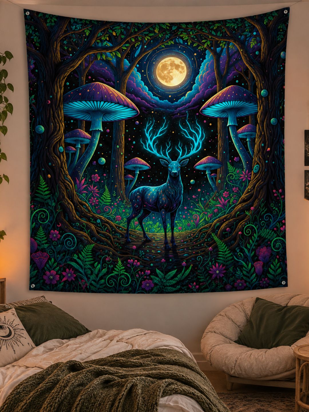 Parallel Dreams: Reimagined – Large Wall Art Tapestry