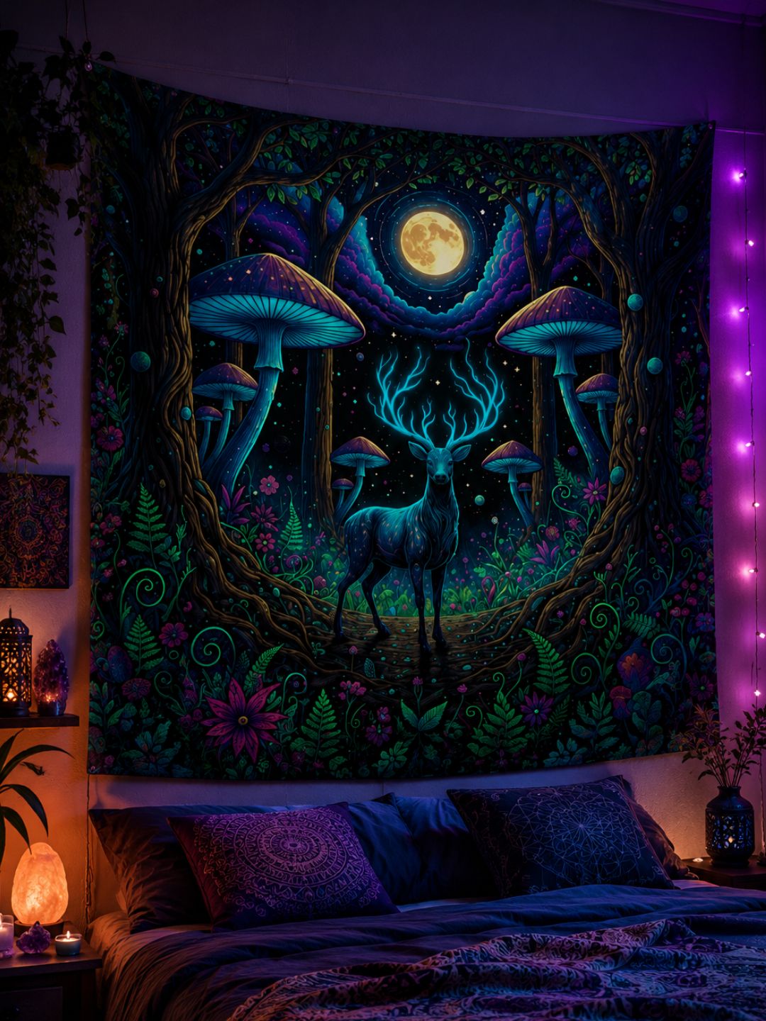 Parallel Dreams: Reimagined – Large Wall Art Tapestry