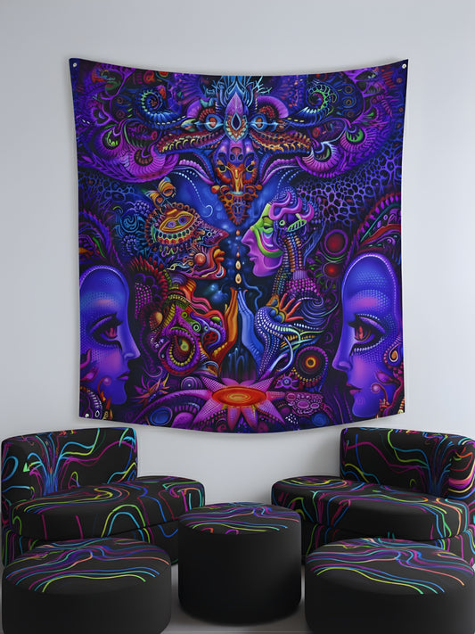 Parallel Dreams Wall Tapestry – Premium Large Art