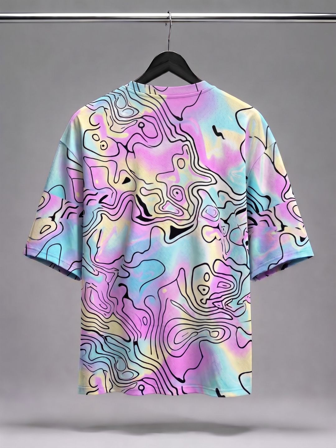 Pastel Mirage Oversized T-Shirt