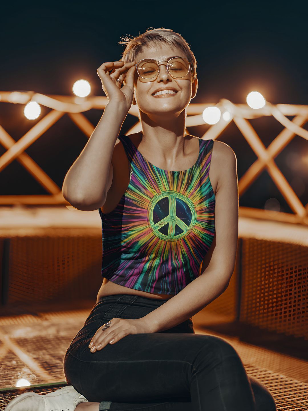 Peacewave Crop Tank