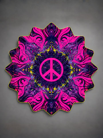 Peacewave | Dual-Sided UV Reactive 16-Corner Dapo