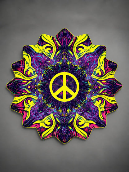 Peacewave | Dual-Sided UV Reactive 16-Corner Dapo