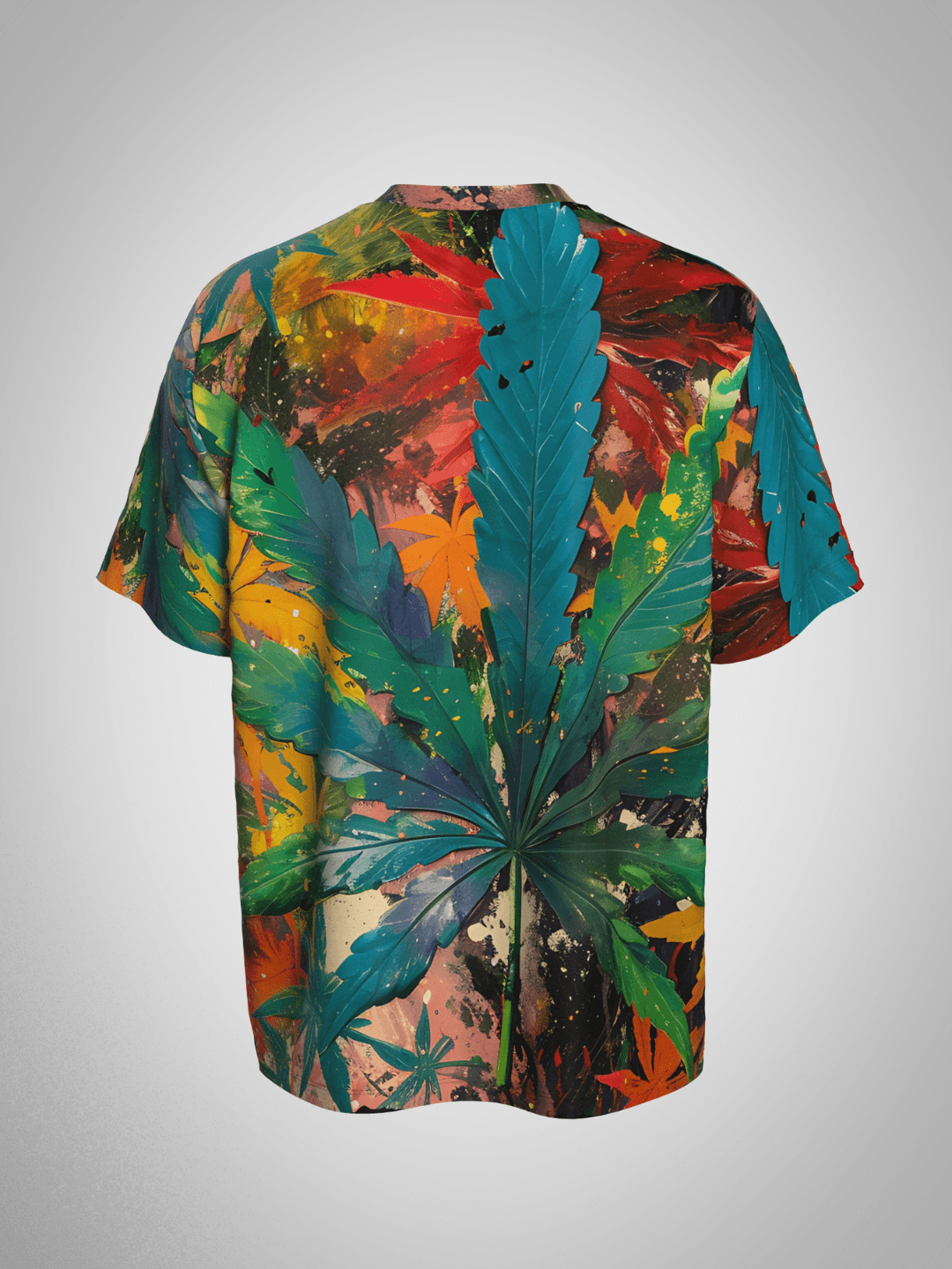 Tropical Vibes Oversized Tee