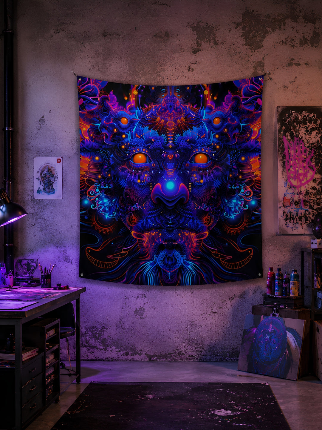 Radiant Mind Wall Tapestry - Limited Edition Series