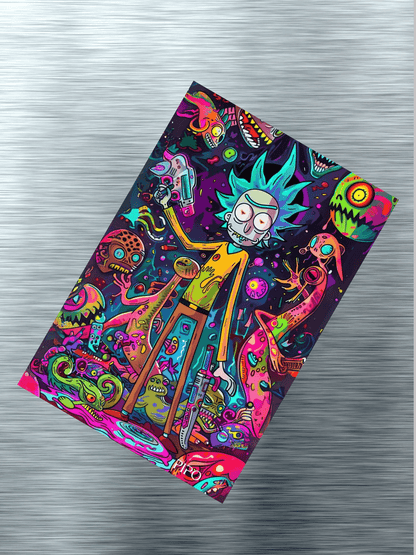 Mad Scientist - Metal Poster