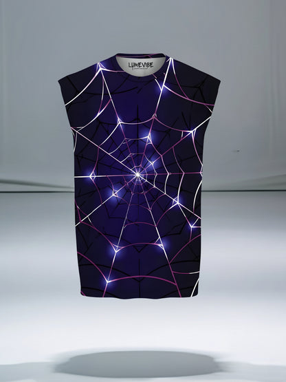 Midnight Web Sleeveless Vest