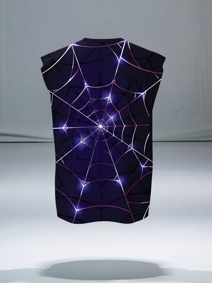 Midnight Web Sleeveless Vest