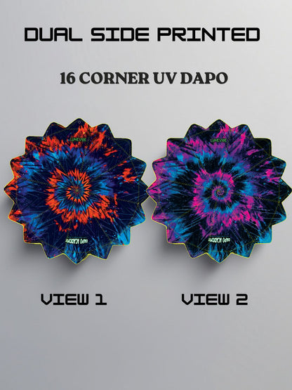 Supernova | Dual-Sided UV Reactive 16-Corner Dapo