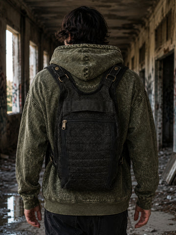 ShadowGrid Ninja Backpack – Unisex Festival Bag