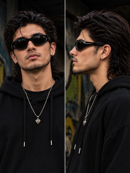 Shadow Wrap Sunglasses - UNISEX