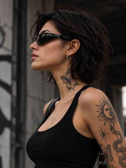 Shadow Wrap Sunglasses - UNISEX