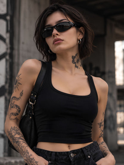 Shadow Wrap Sunglasses - UNISEX