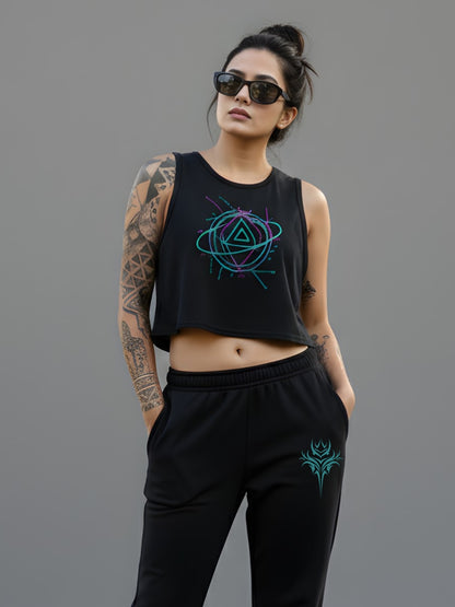 Techno Triangle CropTank